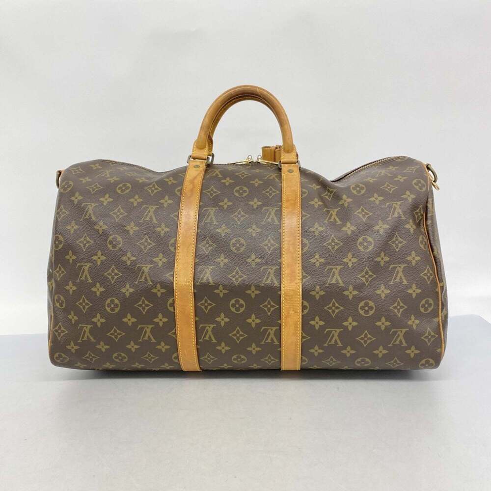 LOUIS VUITTON Brown Monogram Boston Bag - Picture 12 of 12